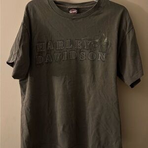 Harley-Davidson Khaki Tee with Logo